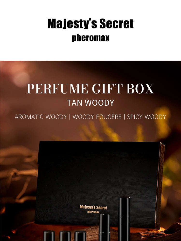 Men's Perfume Set Box of 5 Sticks Contains Different Scents of 2ml Each