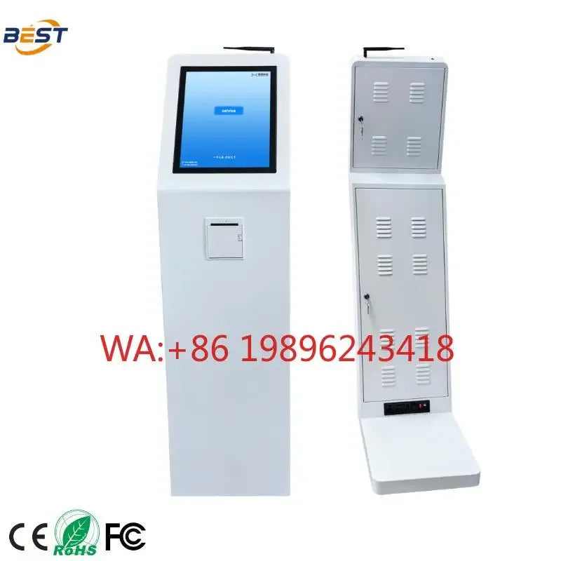 Touch Screen Self-Service Kiosk for Hospital Fastfood Banking Government Queue Management with Token OEM ODM