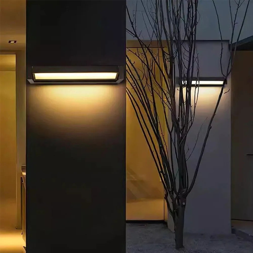 IP65 Waterproof Outdoor LED Wall Lamp Rotatable lamp Villa courtyard garden porch outdoor light Aluminum Wall Lights Fixture