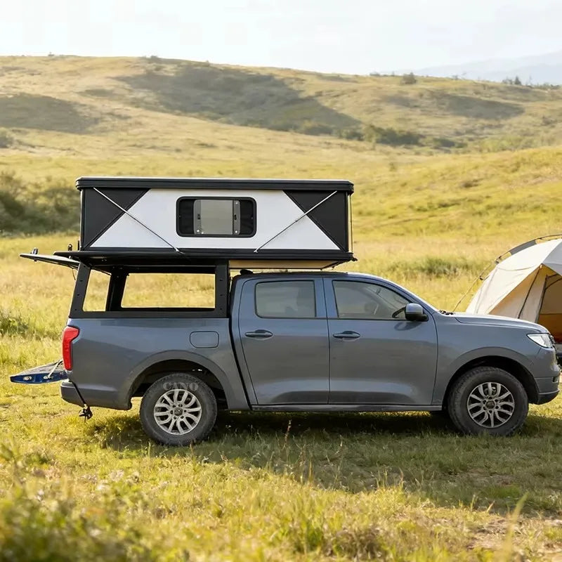 Truck Camping Tent - Pop-up Truck Tent, Fully Equipped Camping Tent with Bed for Outings and Outdoor Adventures