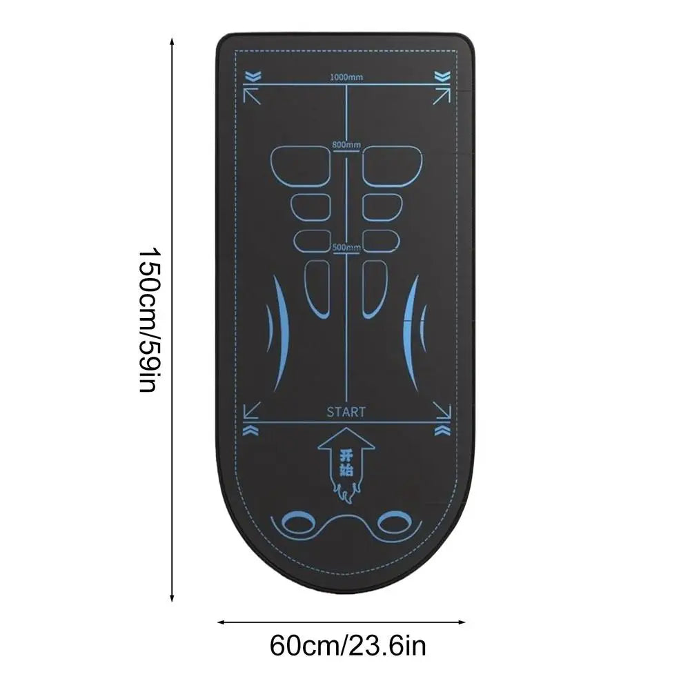Abdominal Knee Mat Non-Slip Knee Mat Ab Roller Abdominal Exercise Mat 7mm Thick Floor Pad Sound Insulation Knee Pad for Gym