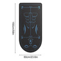 Abdominal Knee Mat Non-Slip Knee Mat Ab Roller Abdominal Exercise Mat 7mm Thick Floor Pad Sound Insulation Knee Pad for Gym