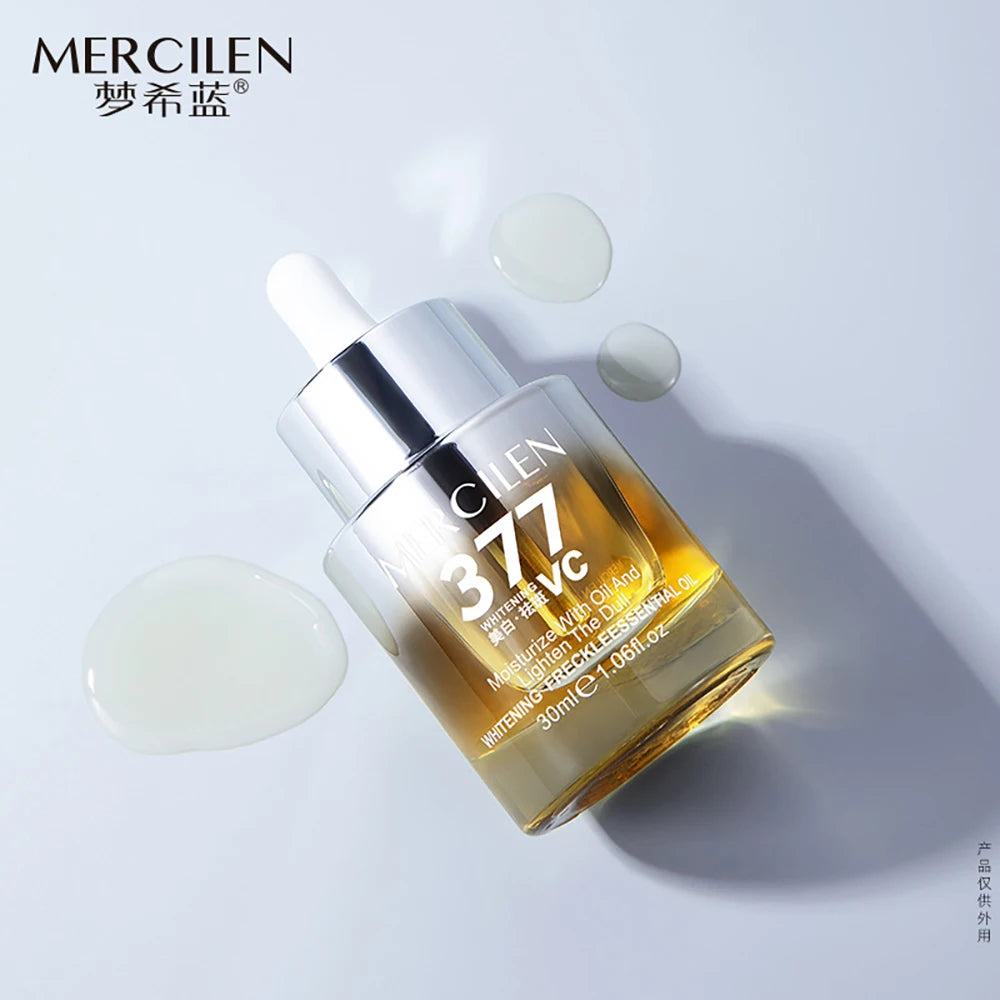 377 Whitening Essence Oil Facial Care Tightening Moisturizing Hydrating Brightening Skin Face Serum Korean Skincare Products