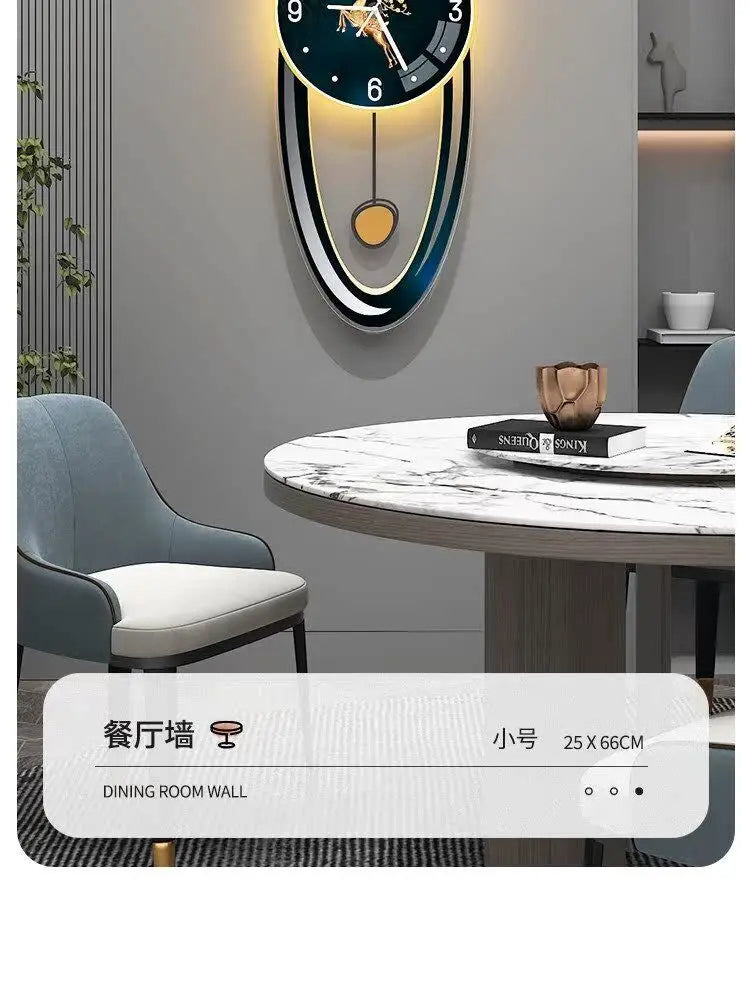 Digital Living Room Wall Clocks Modern Interior Aesthetic Design Wall Watch Xenomorph Creative Reloj De Pared Home Decoration