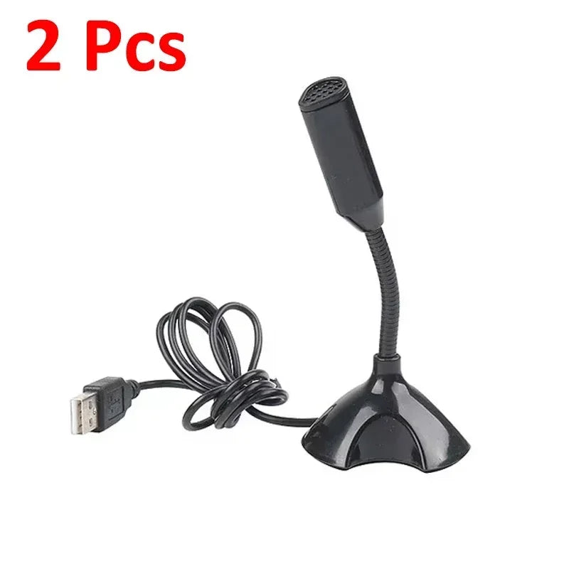 Professional USB Microphone Kit for Computer Laptop Adjustable Desktop Stand Gaming Mic for Streaming Podcast ASMR Discord Zoom