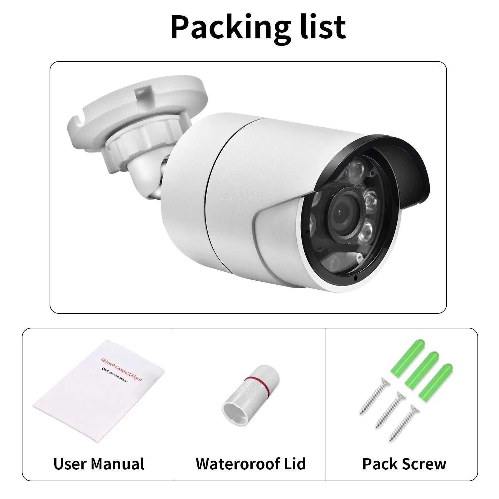 Gadinan 8MP Ultra HD POE Network Video Surveillance System 4K Security Cameras 4CH 8CH NVR Dome Bullet CCTV Kit Audio Record Set