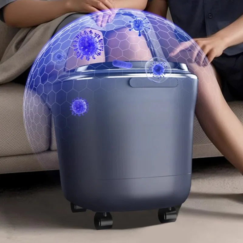 Foot Bath Electric Automatic Foot Spa with Massage Deep Footbath Machine for Home Use Constant Temperature Electric Foot Warmer