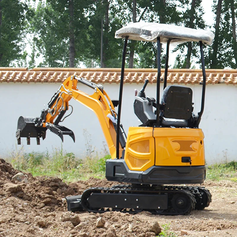 Customized Agricultural Efficient Digging Tools 1200 KG Hydraulic Crawler Mini Digger EPA/Euro 5 High Quality Small Excavator