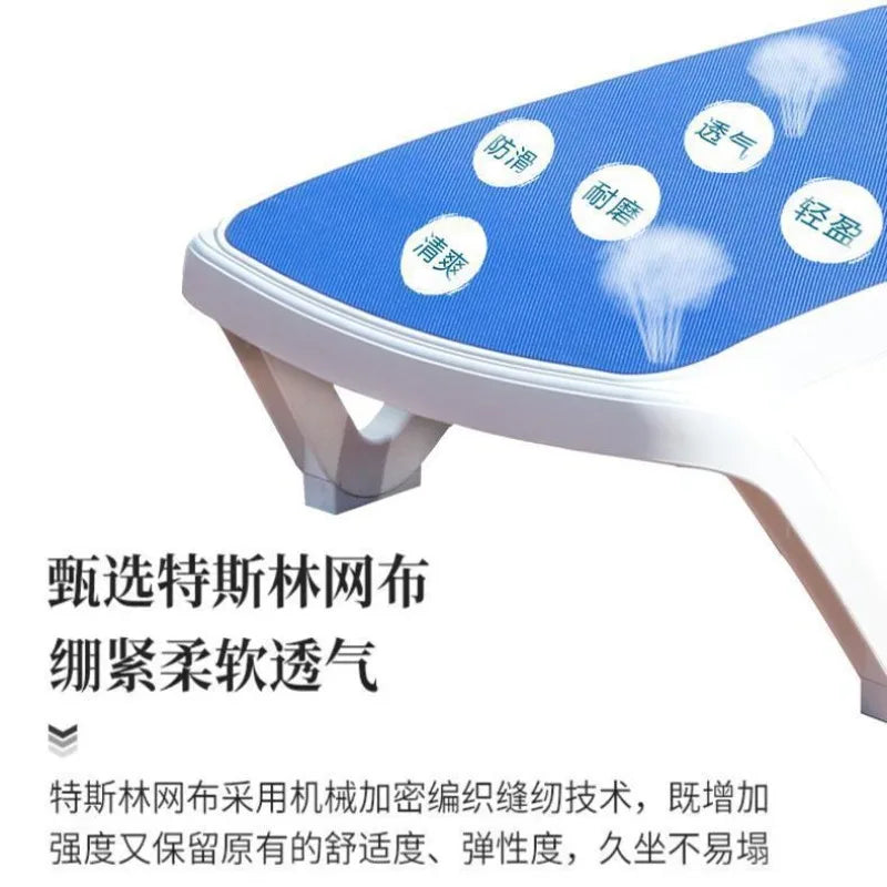 Outdoor pool loungers Hot spring Hammam bathroom Plastic leisure bed Internet celebrity bed Beach amusement park hotel bed