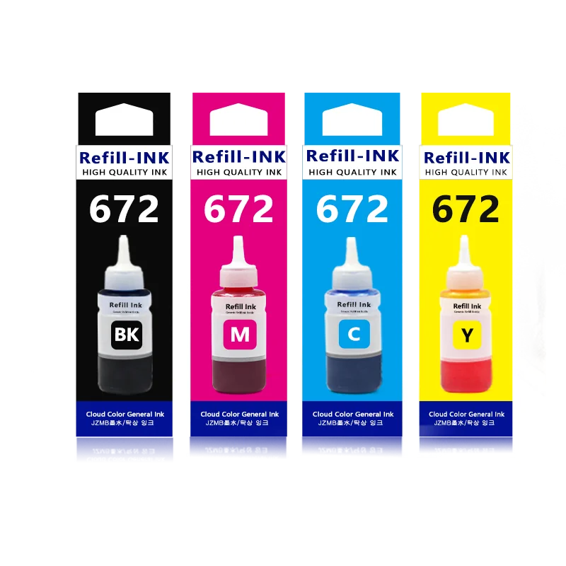 664 672 673 Refill Dye Ink Kit For Epson L100 L110 L120 L210 L130 L310 L360 L380 L800 L805 L1300 L551 L405 Printer Refill Ink
