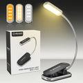 16 Led Posh Premium Mini Book Light Usb Rechargeable Reading Light Eye Caring Mini Clip on Book Lamp Study Read Night Light Lamp