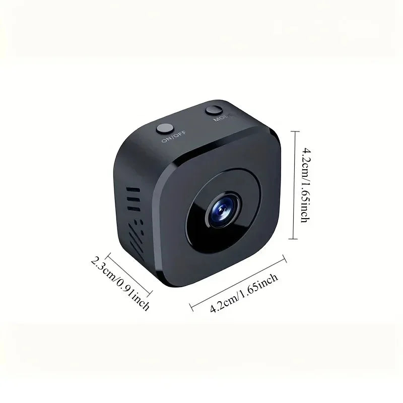 Wireless Mini Security Camera 4K HD 2 Way WiFi Indoor Outdoor Audio Surveillance with Motion Detection Night Vision Camera
