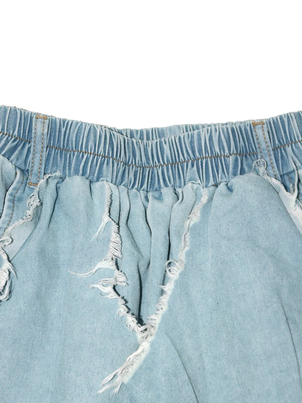 New Vintage Distressed Frayed Ripped Jeans Women's Fashion Loose Harem Pants Casual Hip Hop Streetwear Denim Trousers for Women