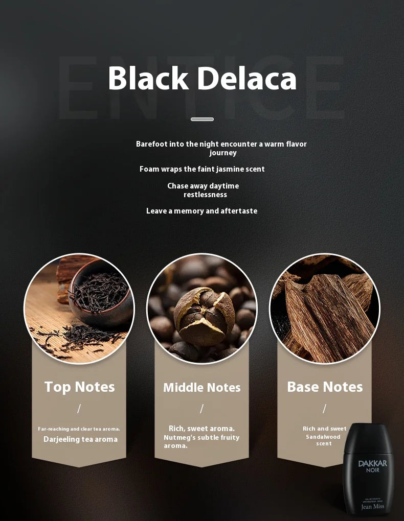 90ML Brand Perfume Woody Tone Man Perfume Spray Long Lasting Ocean Cologne Floral Fragrance Seductive Romance Gift