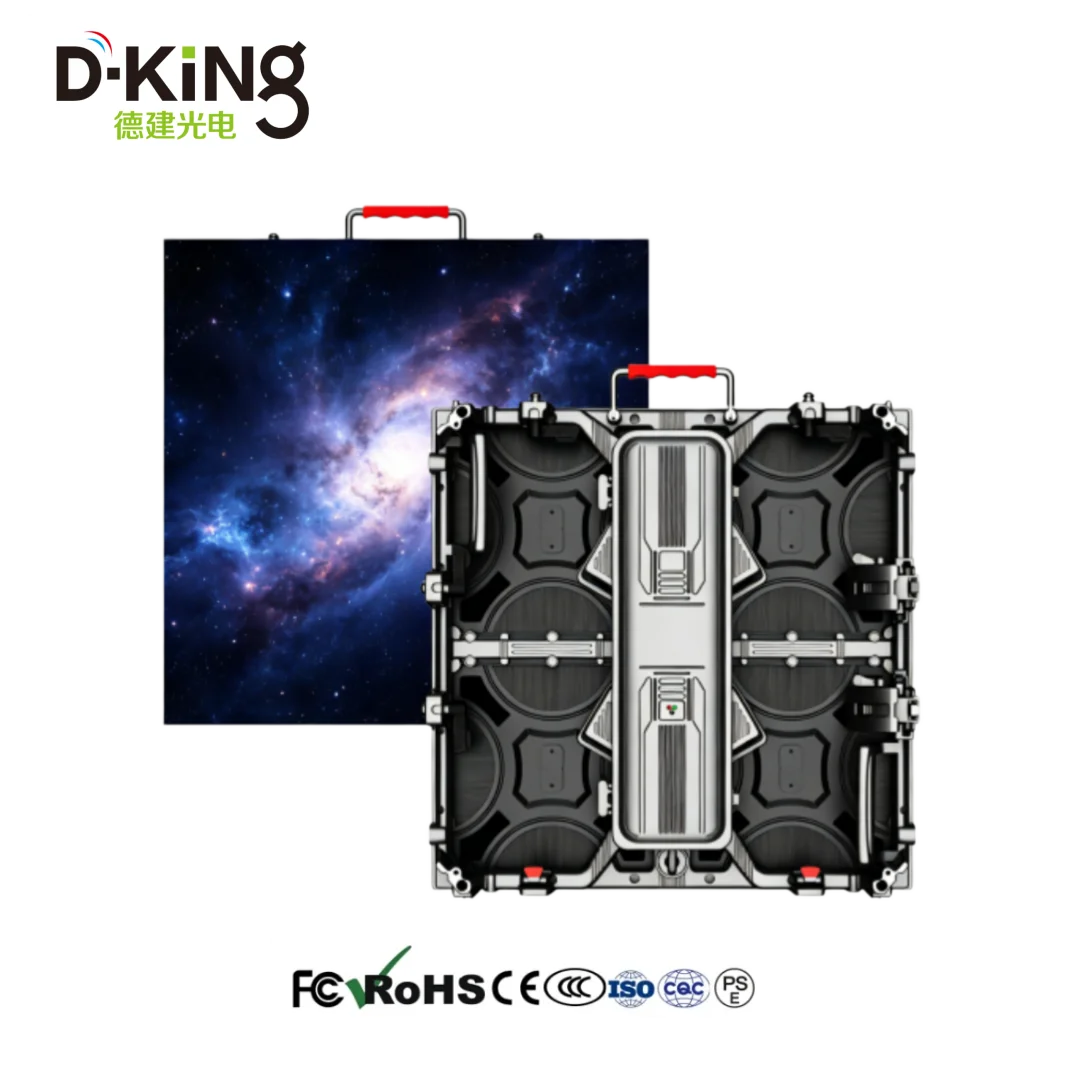 P2.6 High Bright LED Stage Display 500*500mm Die Cast Rental LED Screen for Music Festival School