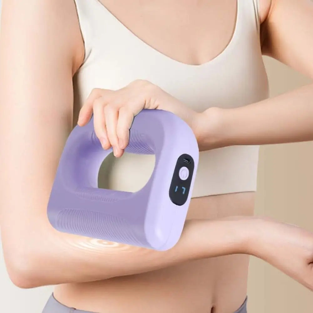 Portable Electric Fascia Massage Ring Ergonomic Adjustable Speed Electric Body Slimming Machine Compact Size Fat Burning