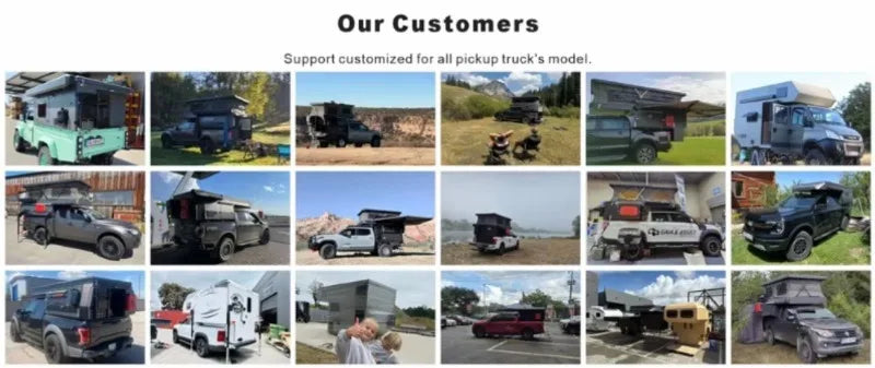 Truck Camping Tent - Pop-up Truck Tent, Fully Equipped Camping Tent with Bed for Outings and Outdoor Adventures