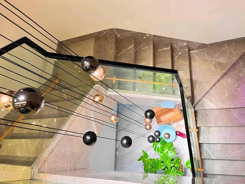 Modern Home Decor Led Lights Pendant Light Lamps  Chandeliers For Living Room Hanging Light Indoor Lighting