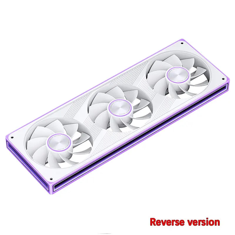JONSBO ZE-120/240/360 120mm ARGB Case Fan, Infinity Mirror RGB, PWM Fan, MB Sync, Aluminum CD Pattern Hub Badge