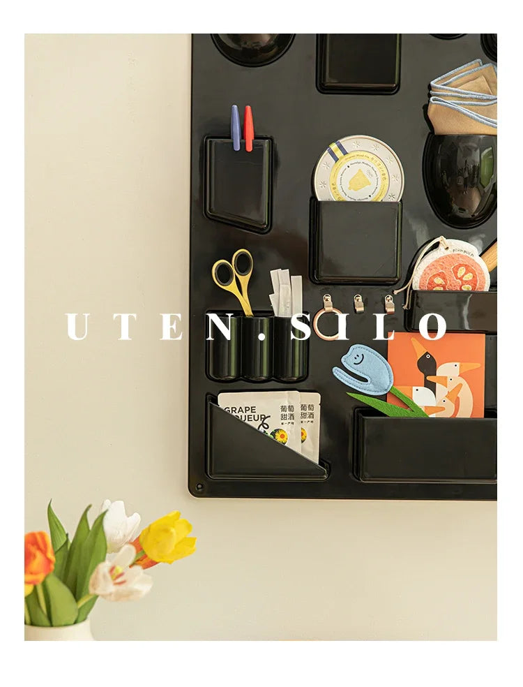 Wall Holder Offices Kitchens Organizer Desktop Shelf Nordic Wall Storage Rack Organiser For Workshops Bathrooms Children's Rooms