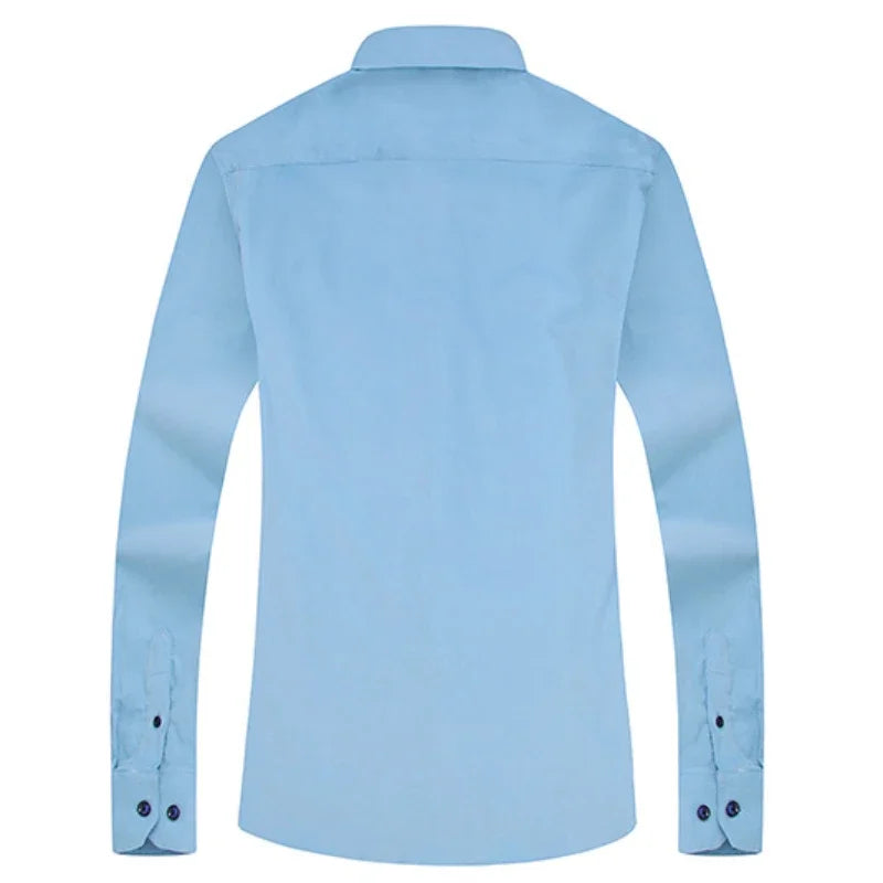 2025 Cotton Corduroy Casual Warm Solid  Shirt Long Sleeve Winter Regular Fit Mens Men's Shirts with Pokets