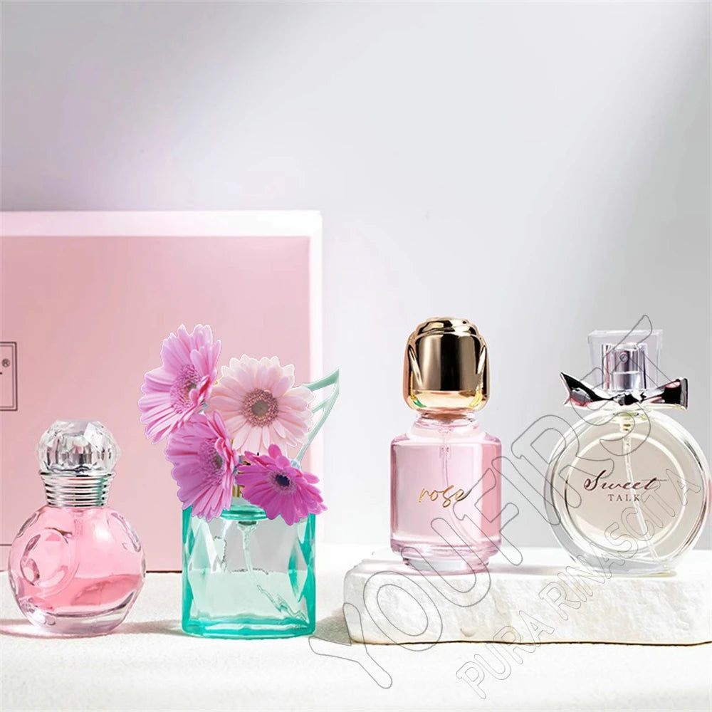Original Brand Perfume Women Eau De Parfum Femme 100ml Importados Perfumes And Colognes Floral Scent Spray Gift Box 4Pcs Set