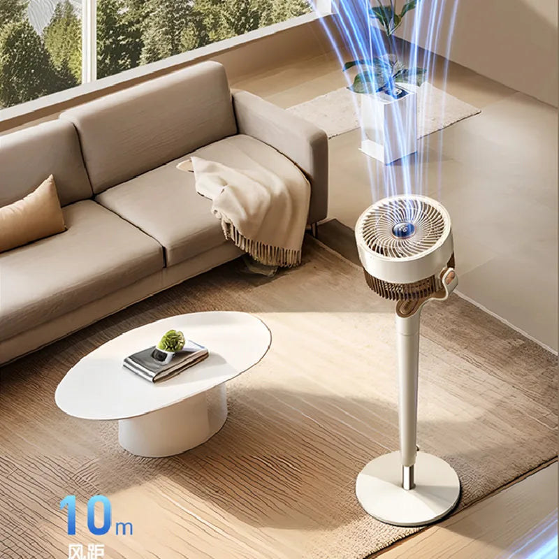 Air Circulation Fan Electric Fan Household Quiet Vertical Floor Fan Big Wind New Desktop turbo Fan Timing Remote Control