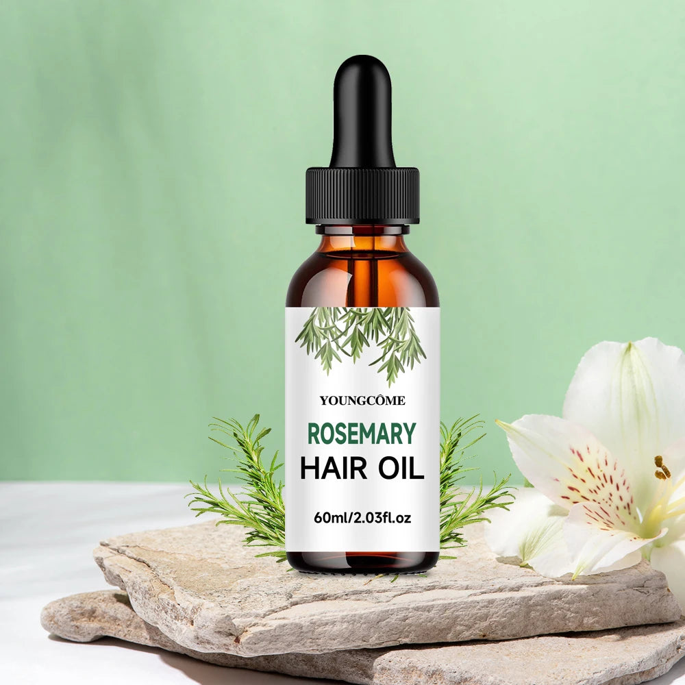 Rosemary Dense Hair Essential Oil Veganic Lavender Repair Hairs Damage Prevent Hair Loss Smooth Hairs Nourish Hair Care Oil 2025