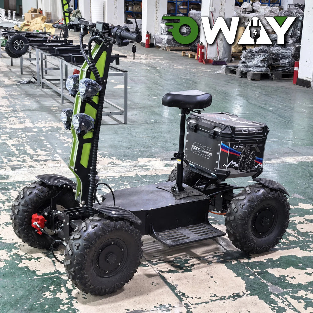 STLF 2025 NEW E Scooter 60V 52 Ah High Power Wattage Off-road Scooter 4WD Adults Toy Electric Quad Bike 4x4 Electric Quad Bike