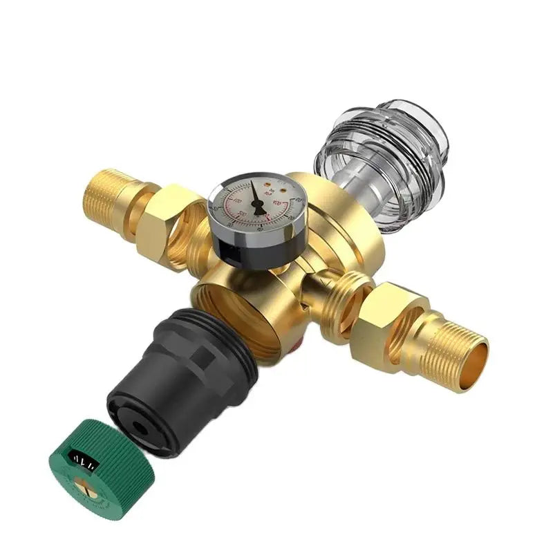 Adjustable Pressure Reducing Valve With Gauge Pressure Regulator Valve Pressure Regulating Valve For Water 감압밸브/регулятор давлен