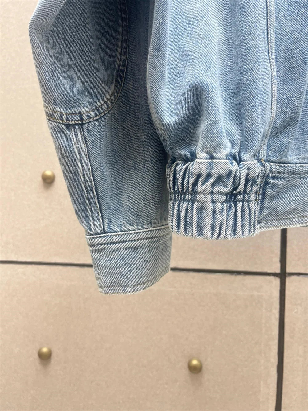 2026 Spring Women's Denim Jacket — 100% Cotton, Washed Finish, Loose Fit,Casual, Retro-Inspired, Y2K Style, Versatile Outerwear