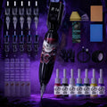 Goldplume Tattoo Kit or Tattoo Machine New Cool Tattoo Pen Set Permanent Makeup Tattoo Machine Set Wireless Tattoo Gun Set