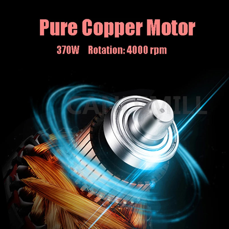 370W Food Garbage Disposal Crusher Grinder Sink Food Waste Disposer Kitchen Food Residue Garbage Processor
