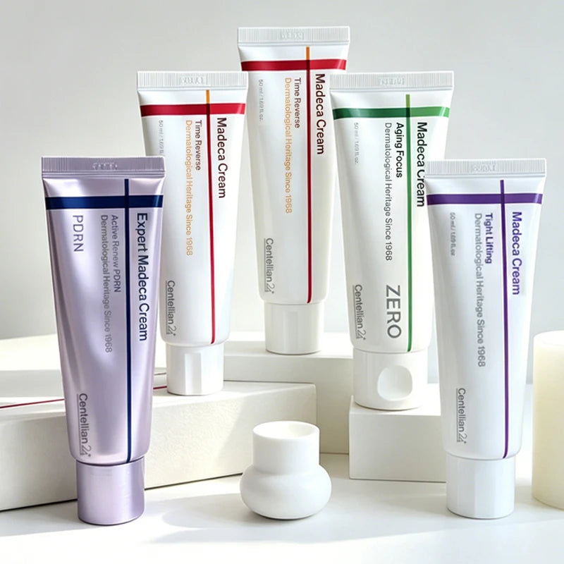 Luxury Centellian 24 Expert Madeca Cream PDRN Korean Skincare Daily Face Moisturizer Firming Brightening Repair Face Cream 50ml