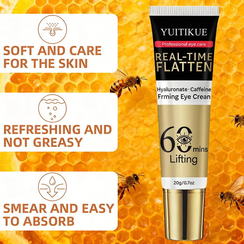 YUITIKUE 60s Lifting Eye Cream | Real-Time Flatten, Professional Firming & Hydrating Eye Care 20g