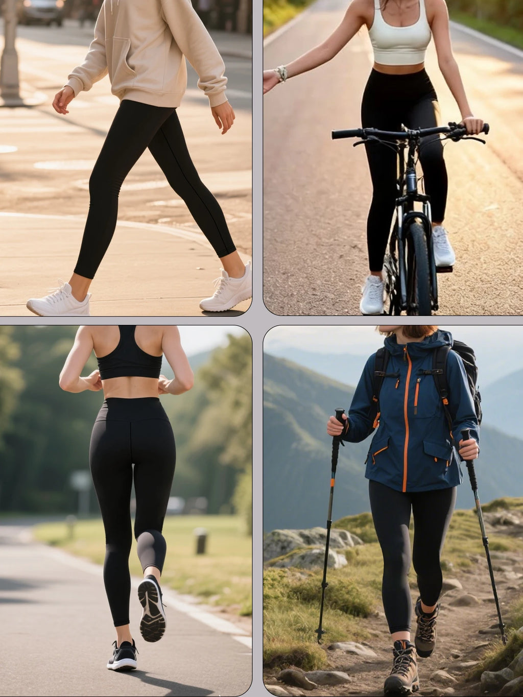 Women's Super Soft Leggings with Pockets, High Waisted Tummy Control for Yoga Workout and Casual Lounge Wear Comfort