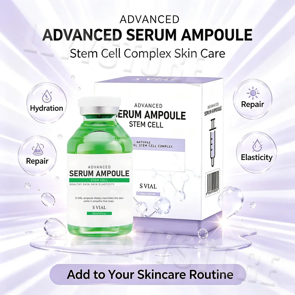 Collagen Ampoule Serum Long‑Lasting Moisture Boost Skin Smooth Fine Lines Elasticity Revitalizing Skin Glow Facial Essence