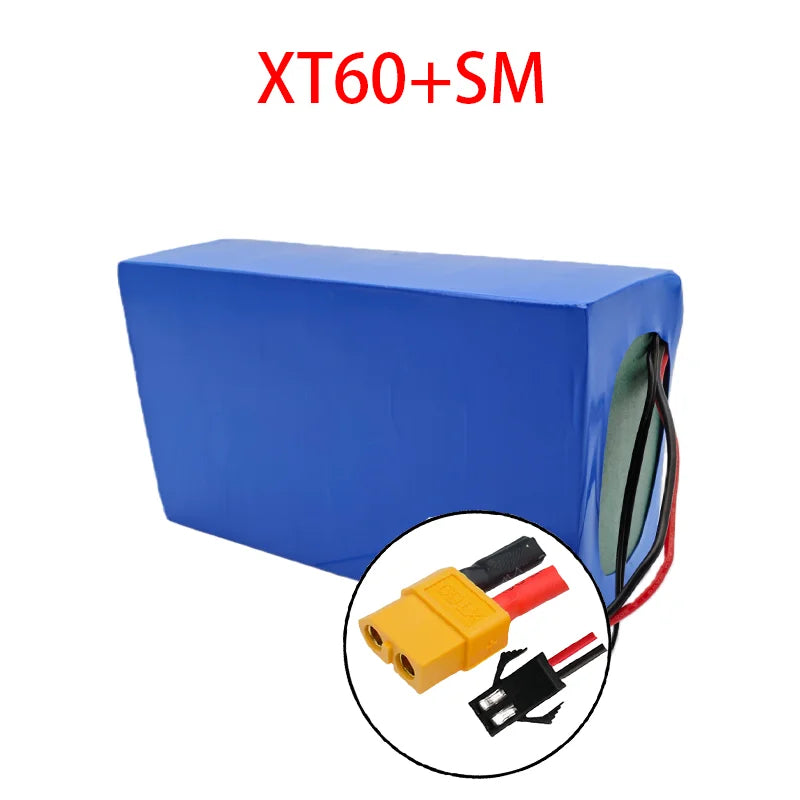 48V 120Ah Scooter Battery 13S8P Full Capacity 48V Electric Scooter Delivery Scooter Universal Battery Pack