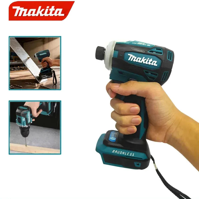 2026 Makita DTD172 Cordless Impact Driver 18V LXT Brushless Motor 180 N·M Electric Drill for Wood & Bolt T-Mode