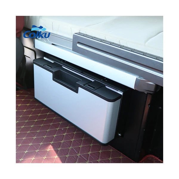 DC-23DR Drawer Truck Fridge 12V Caravan Freezer Built In Refrigerator For Faw Jiefang J7