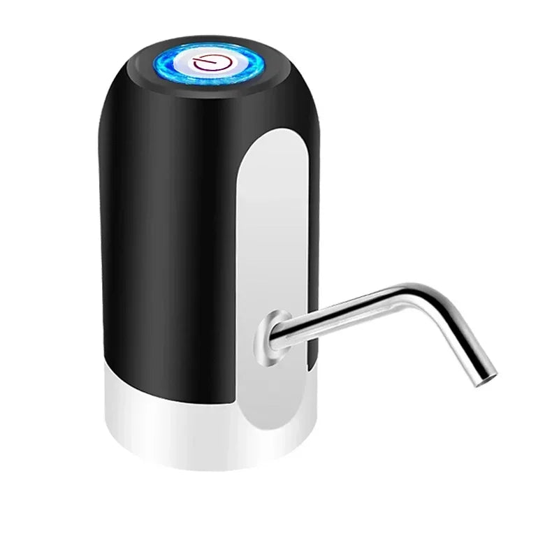 USB Rechargeable Water Bottle Pump 5 Gallon Water Bottle Dispenser Camping Portable Electric Water Dispenser Reusable