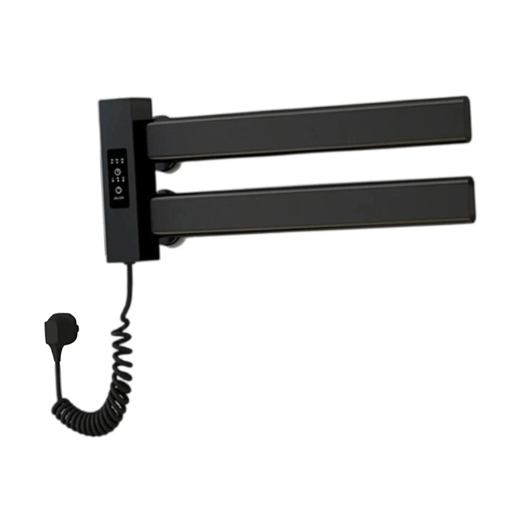 Waterproof Aluminum Electric Towel Warmer Rack Digital Thermostat Wall Towel Heater for Bath Spa