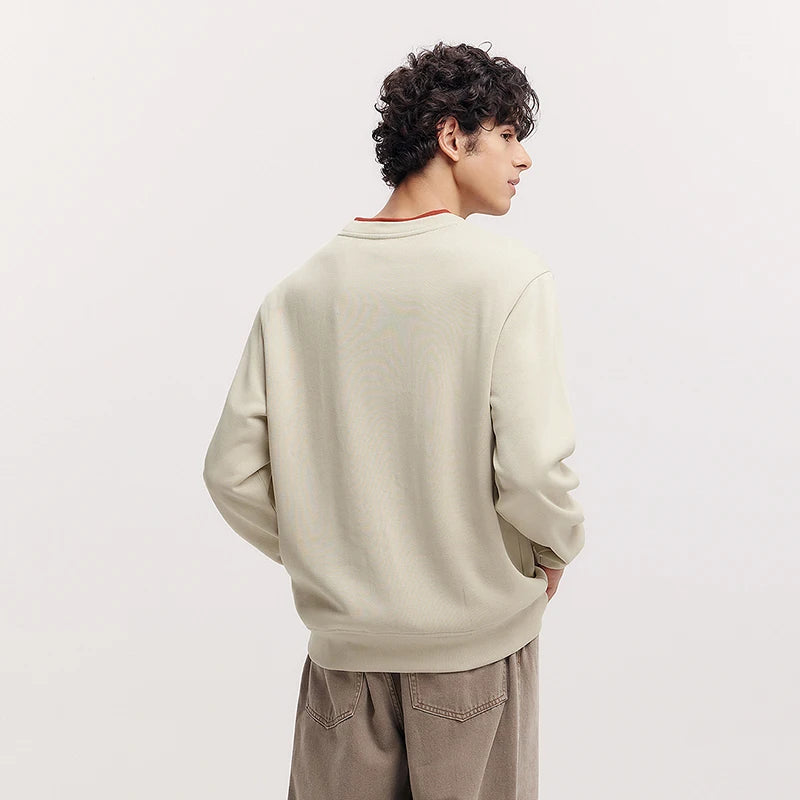 Semir Pullover Sweatshirt Men 2025 New Spring Couple's Outfits Chinese Style Embroidery New Year Couple's Costume
