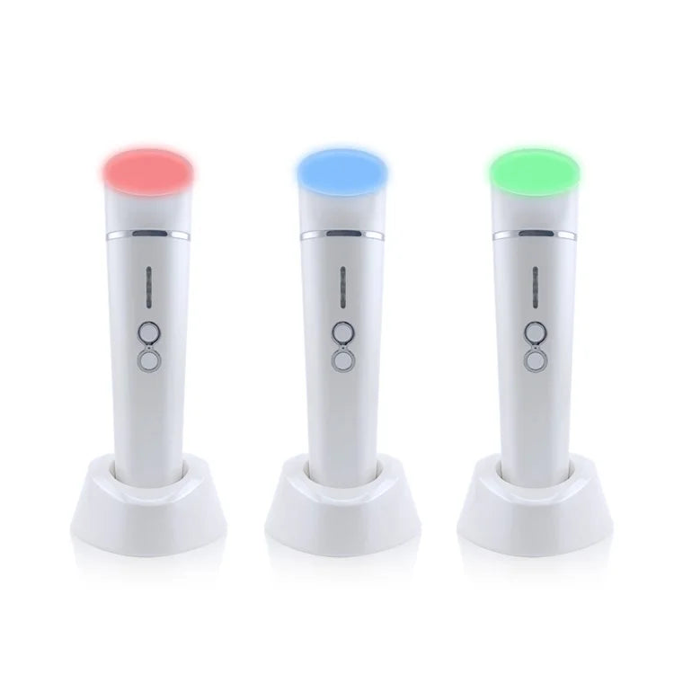 Portable Hot and Cold Massager Facial Beauty Device Pore Acne Relaxation