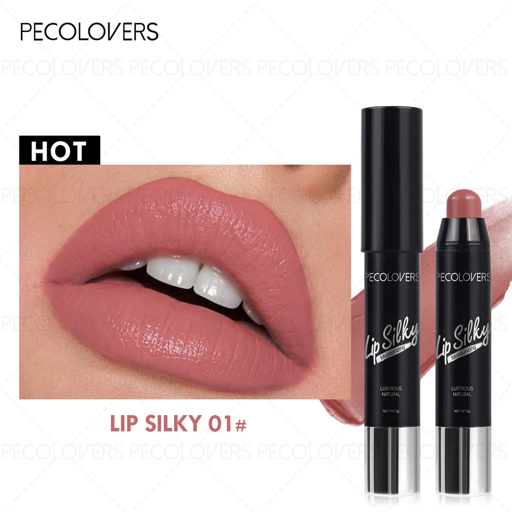 Moisturizing Lipstick Pen, Long-lasting Moisturizing, Rotating Lipstick Pen, Plump and Charming Lips, Lipstick Cosmetics