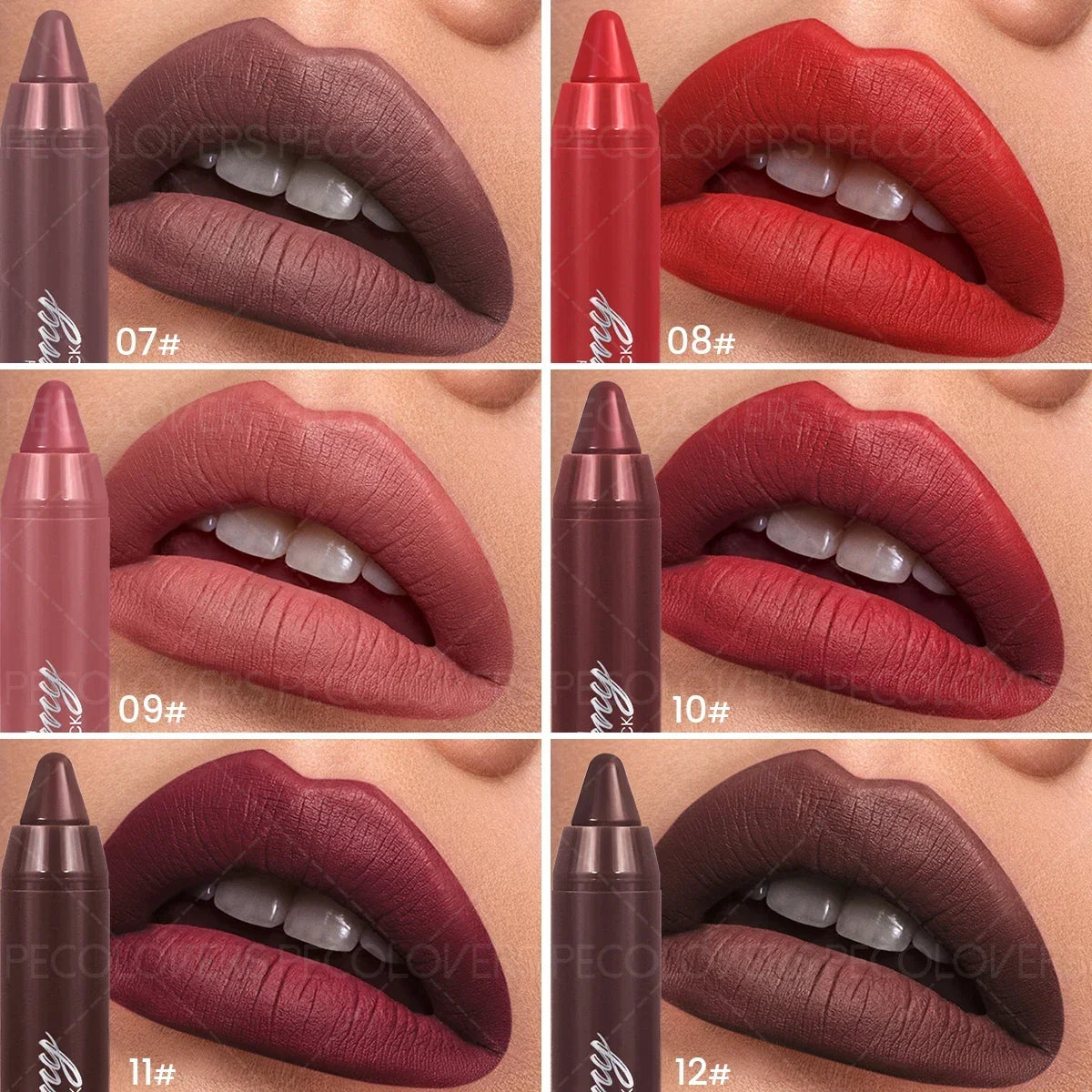 [1PC Matte Lipstick, Nude Natural] Waterproof & Sweatproof - Daily Makeup & Date Makeup, Perfect Valentine's Day Gift
