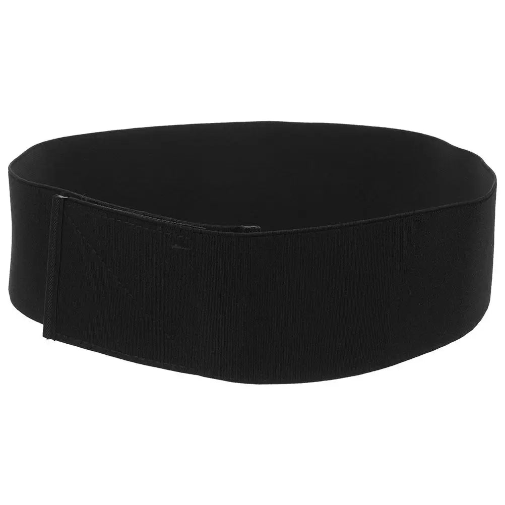 Hook Loop Adjustable Elastic Waist Belt for Women Classic Black Stretch Dress Waist Belt Shirt Tuck Band for Tucking