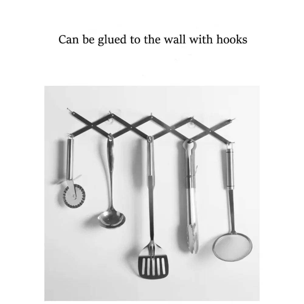 Stainless Steel Bowl Dish Organizer Pot Lid Rack Pan Retractable Foldable Plate Holder Shelf Tableware Storage Kitchen Gadgets