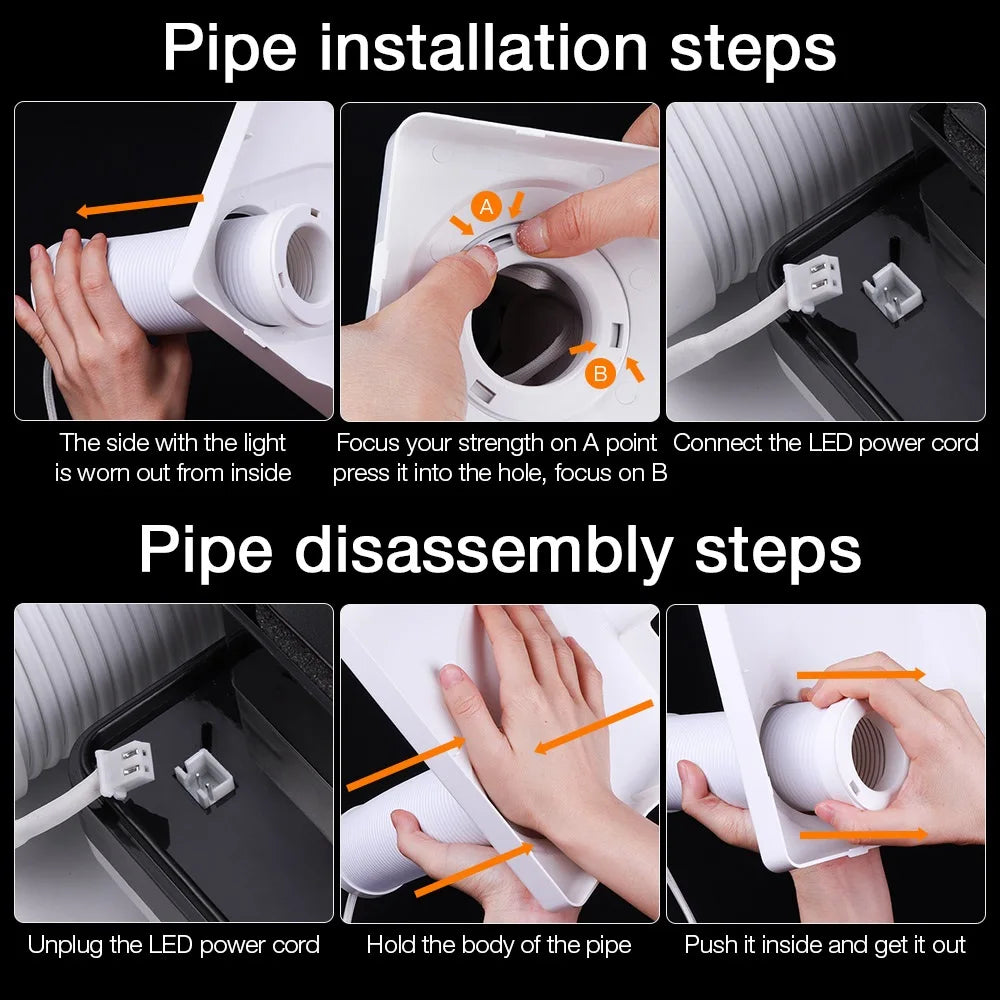 Nail Dust Collector Manicure Machine Tool Vacuum Cleaner Strong Power Fan with Filter LED Suction Beauty Salon Nail Art