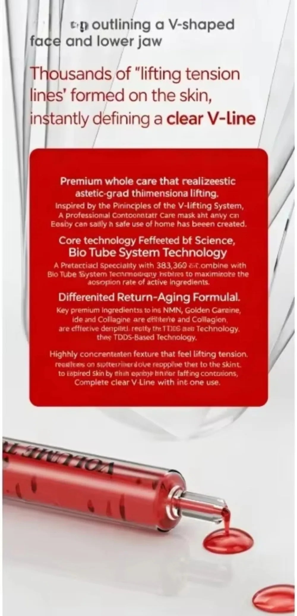 2026-V Line Face Shaping Anti Sagging Tightening Facial Care Products - Just Five Days